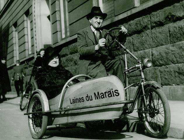 Les Laines du Marais livrent gratuitement sur Paris par coursier
